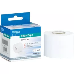 HÖGA-TAPE 5 cmx10 m bianco, 1 pz