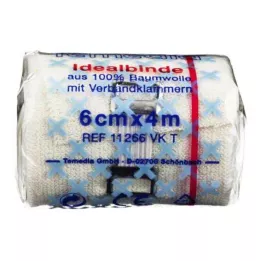 IDEALBINDE 6 cm con morsetto, 1 pz