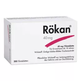 RÖKAN 40 mg compresse rivestite con film, 200 pezzi