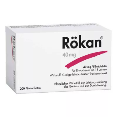RÖKAN 40 mg compresse rivestite con film, 200 pezzi RÖKAN 40 mg compresse rivestite con film, 200 pezzi