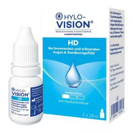HYLO-VISION HD Gocce oculari, 2X15 ml