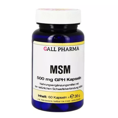 MSM 500 mg GPH Capsule, 60 pezzi