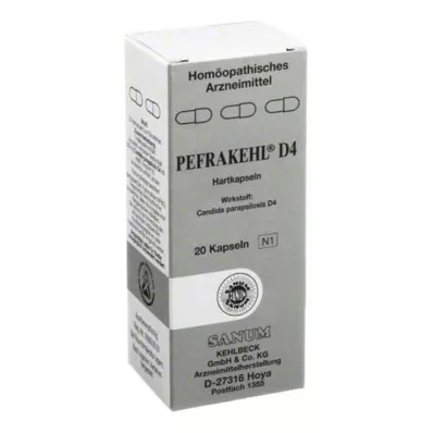 Capsule Pefrakehl D 4, 20 pz Capsule Pefrakehl D 4, 20 pz