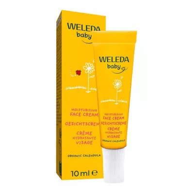 WELEDA Crema viso alla calendula, 10 ml
