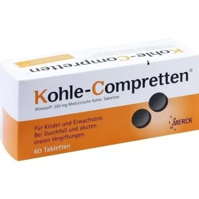 KOHLE Compretten compresse, 60 pezzi