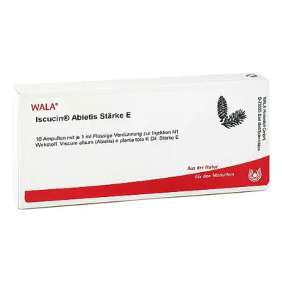 ISCUCIN abietis Amido E Fiale, 10X1 ml