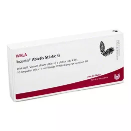 ISCUCIN abietis Amido G Fiale, 10X1 ml