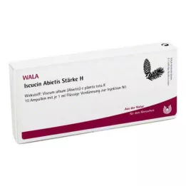 ISCUCIN abietis Amido H Fiale, 10X1 ml