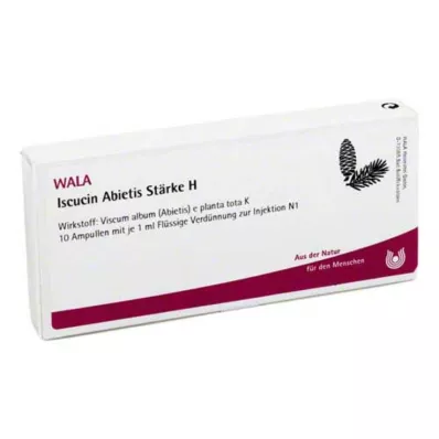 ISCUCIN abietis Amido H Fiale, 10X1 ml