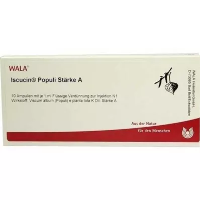 Iscucin Populi St.A fiale, 10x1 ml