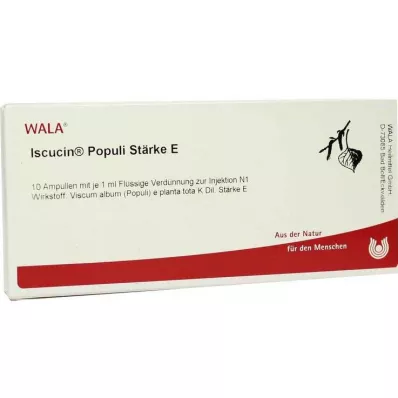 Iscucin Populi St.E fiale, 10x1 ml