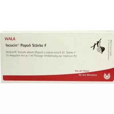 ISCUCIN populi Forza F Fiale, 10X1 ml