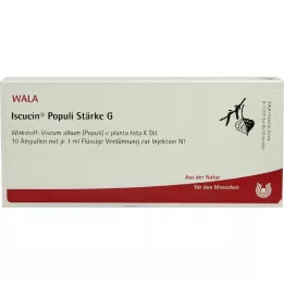 ISCUCIN populi Forza G Fiale, 10X1 ml