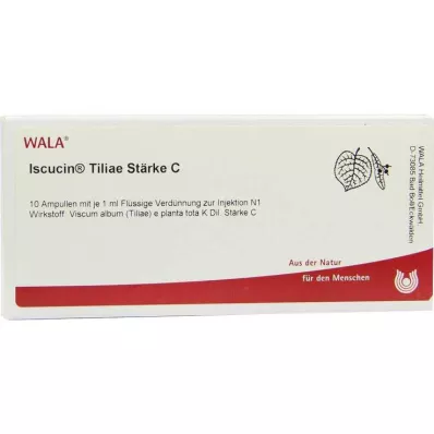 Iscucin Tiliae Strength C fiale, 10x1 ml Iscucin Tiliae Strength C fiale, 10x1 ml