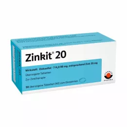 ZINKIT 20 compresse rivestite, 50 pezzi