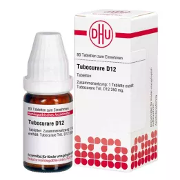 Tubocurare D12 compresse (80 pezzi)