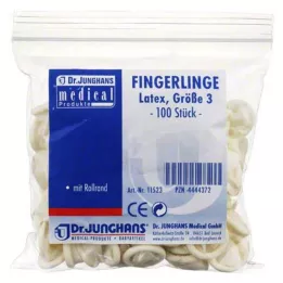 FINGERLING OP Lattice taglia 3 arrotolato, 100 pezzi