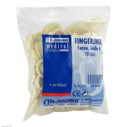 FINGERLING OP Lattice taglia 4 arrotolato, 100 pezzi