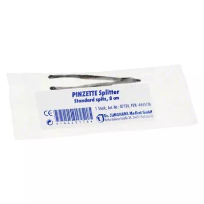 PINZETTE Scheggia appuntita 8 cm, 1 pz PINZETTE Scheggia appuntita 8 cm, 1 pz