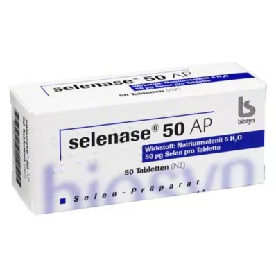 Selenase 50 AP compresse, 50 pz