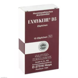 EXMYKEHL D 3 Supposte, 10 pz