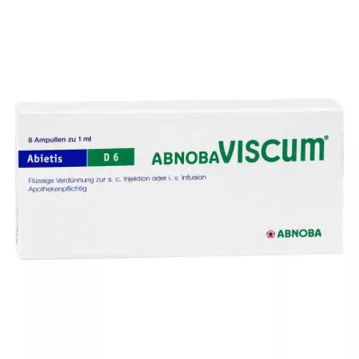 ABNOBAVISCUM Abietis D 6 Fiale, 8 pz