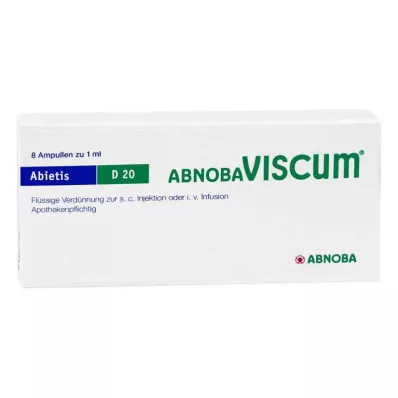 ABNOBAVISCUM Abietis D 20 fiale, 8 pz