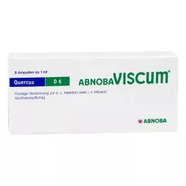 ABNOBAVISCUM Quercus D 6 Fiale, 8 pz
