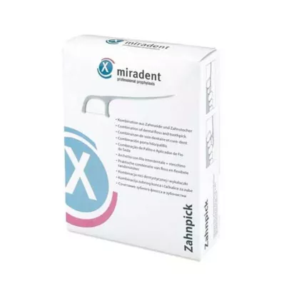 MIRADENT Bastoncini di filo interdentale Stuzzicadenti, 100 pz