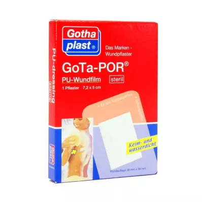 GOTA-POR Cerotto per ferite 5x7,2 cm sterile, 1 pz GOTA-POR Cerotto per ferite 5x7,2 cm sterile, 1 pz