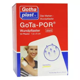 GOTA-POR Cerotto per ferite 5x7,2 cm sterile, 50 pz