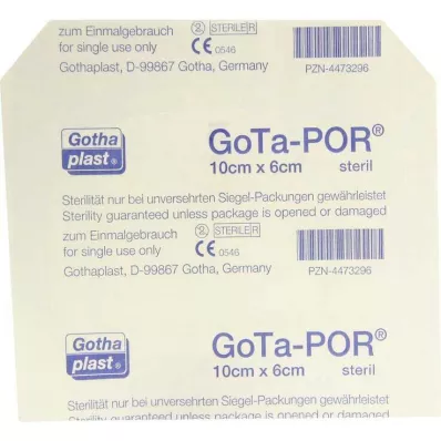 GOTA-POR Cerotto sterile per ferite 60x100 mm, 1 pz