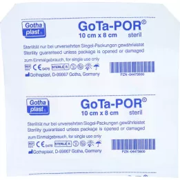 GOTA-POR Cerotto sterile per ferite 80x100 mm, 1 pz