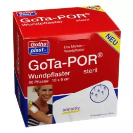 GOTA-POR Cerotto sterile per ferite 80x100 mm, 50 pz