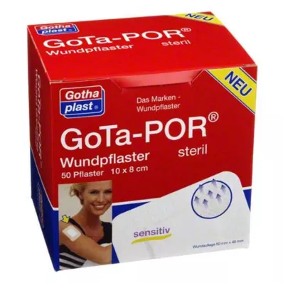 GOTA-POR Cerotto sterile per ferite 80x100 mm, 50 pz