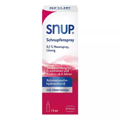 Snup spray freddo 0,1% spray nasale, 15 ml Snup spray freddo 0,1% spray nasale, 15 ml