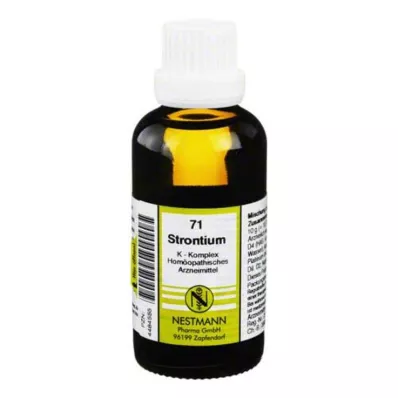 STRONTIUM Complesso K n. 71 Diluizione, 50 ml