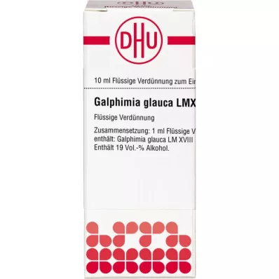 GALPHIMIA GLAUCA LM XVIII Diluizione, 10 ml