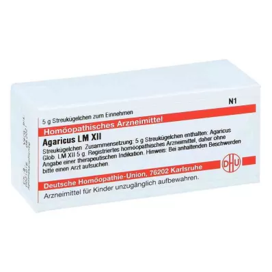 AGARICUS LM XII Globuli, 5 g AGARICUS LM XII Globuli, 5 g