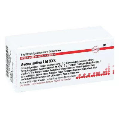 DHU LM Avena sativa XXX Globuli, 5 g DHU LM Avena sativa XXX Globuli, 5 g