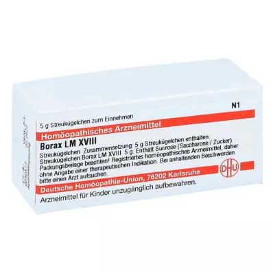 BORAX LM XVIII Globuli, 5 g
