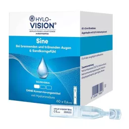 HYLO-VISION pipette monodose sine 60X0,4 ml