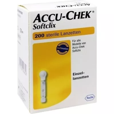 ACCU-CHEK Lancette Softclix, 200 pezzi