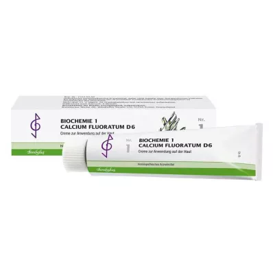 Biochimica 1 Calcio fluoratum D 6 crema, 100 ml