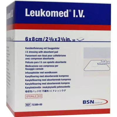 LEUKOMED Gesso per flebo, 50 pz LEUKOMED Gesso per flebo, 50 pz