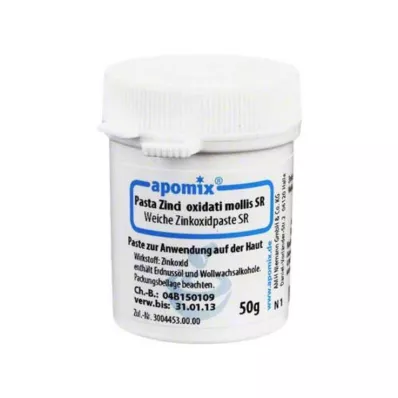 Pasta Zincioxidi Mollis SR, 50 g Pasta Zincioxidi Mollis SR, 50 g