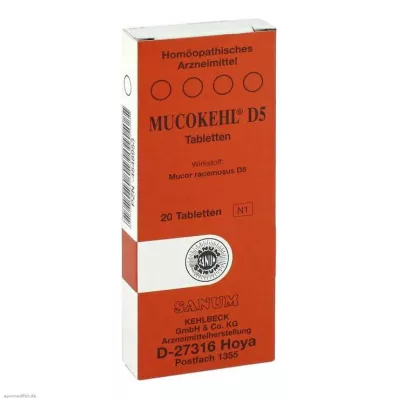 MUCOKEHL Compresse D 5, 20 pz
