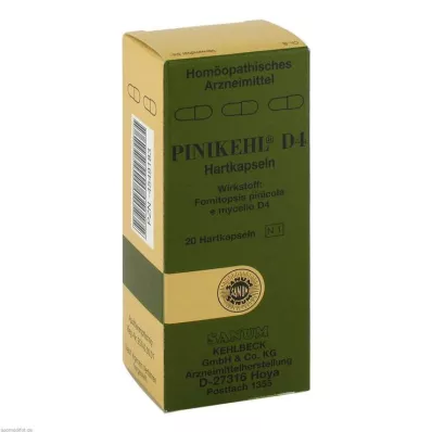 Capsule Pinikehl D 4, 20 pz Capsule Pinikehl D 4, 20 pz