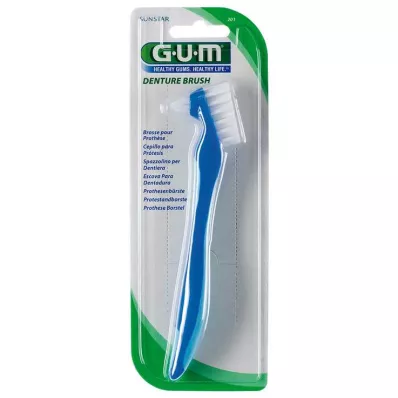 GUM Spazzola per dentiere, 1 pz