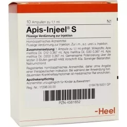 APIS INJEEL Fiale S, 10 pz